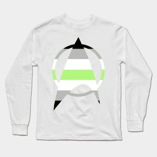 Agender Starfleet Pride Long Sleeve T-Shirt